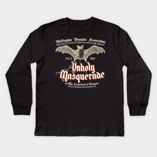 Unholy Masquerade Kids Long Sleeve T-Shirt